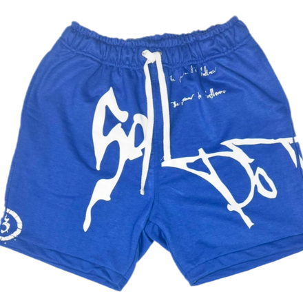 So Potent Shorts Blue