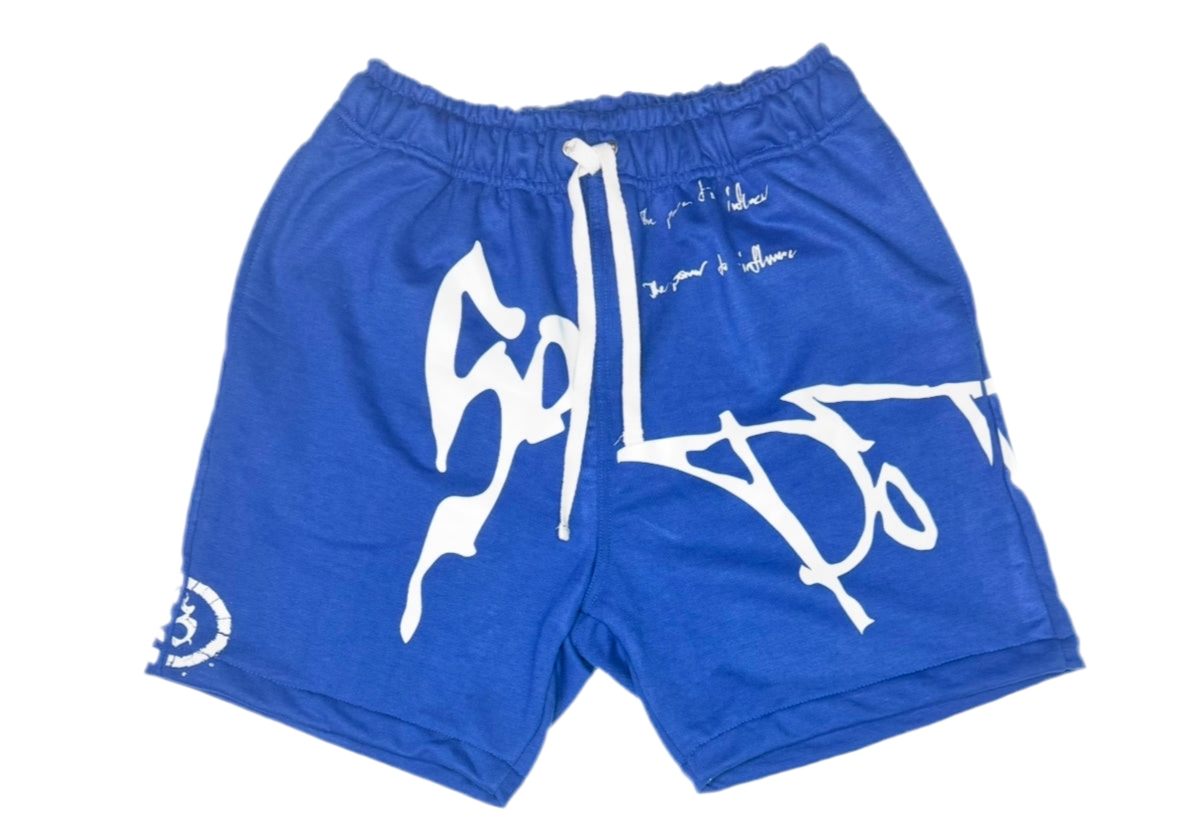 So Potent Shorts Blue
